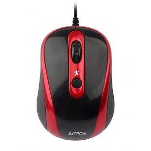 Mouse A4Tech N-250X , Black/Red