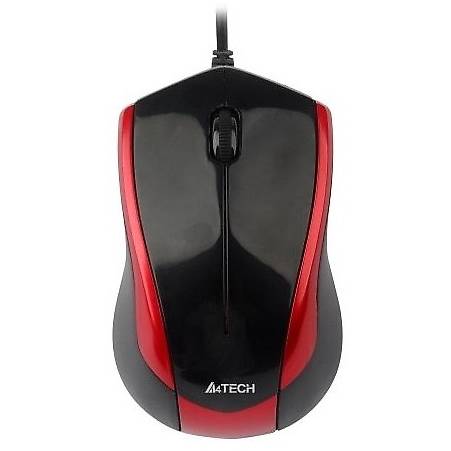 Mouse A4Tech N400 V-Track, USB, Red