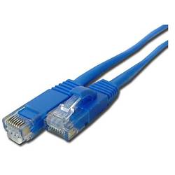 Patch Cord Gembird UTP cat. 5E, 0.5m Albastru, PP12-0.5M/B