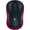 Mouse Logitech M185, Wireless, Rosu