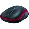 Mouse Logitech M185, Wireless, Rosu