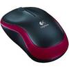 Mouse Logitech M185, Wireless, Rosu