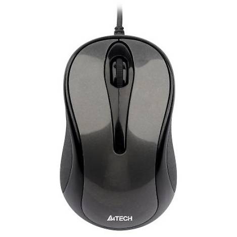 Mouse A4Tech N-350-1 USB V-track Padless, Negru