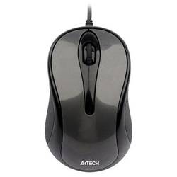 Mouse A4Tech N-350-1 USB V-track Padless, Negru