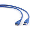 Cablu USB Cablu USB 3.0 AM - micro BM, 1.8m Gembird  CCP-mUSB3-AMBM-6