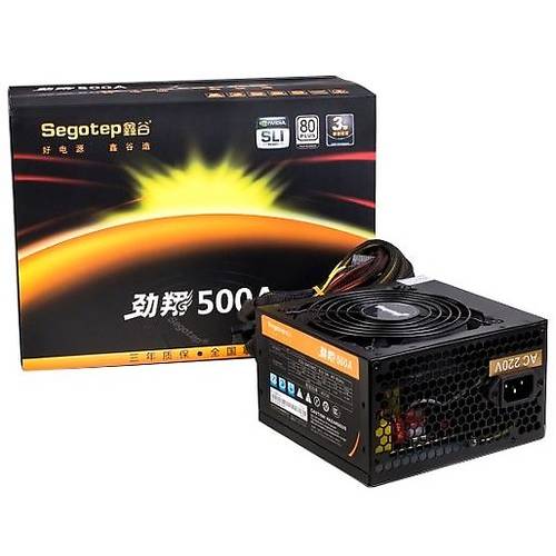 Sursa Segotep SG-500AE, ATX, Certificare 80+