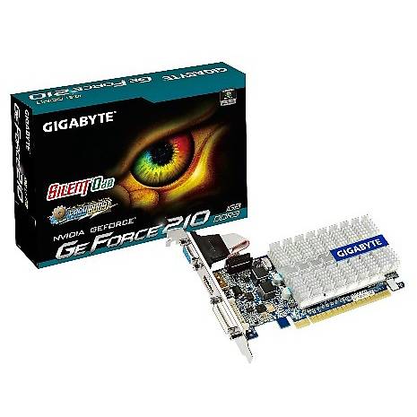 Placa video Gigabyte GeForce 210, 1024MB DDR3, 64bit v.2
