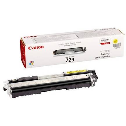 Cartus Toner Yellow Canon CRG729Y pentru LBP7018C, LBP7010C