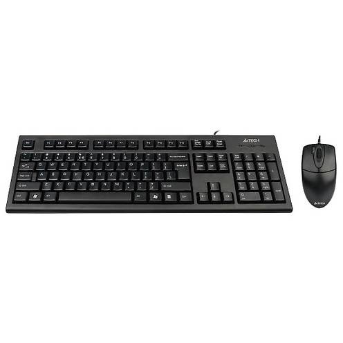 Kit Tastatura si Mouse A4Tech KR-8520D-USB, Cu Fir, USB, Negru