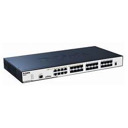 DGS-3120-24SC/SI, 8 porturi Combo 10/100/1000 SFP, 16 porturi SFP
