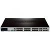 Switch D-LINK DGS-3420-28SC, 28 porturi Gigabit SFP L2+ Stackable (incluse 4 porturi Combo 1000BASE-T/SFP si 4 porturi 10 Gbps SFP+)
