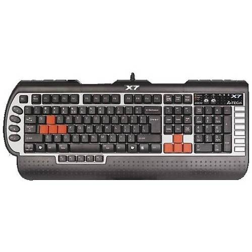Tastatura A4Tech G800V, Negru/Argintiu
