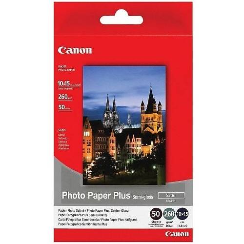 Hartie Foto Canon Semi-gloss SG-201, 10x15cm