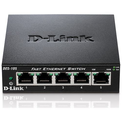 Switch D-LINK DES-105, 5 Porturi