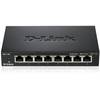 Switch D-LINK DGS-108, 8 Porturi, Gigabit Ethernet, Carcasa metalica