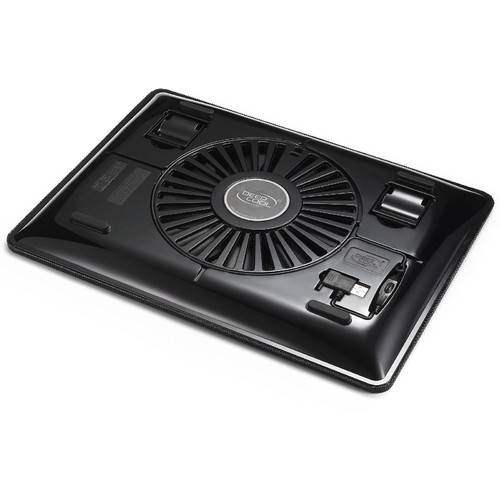 Cooler Laptop Deepcool N1, 15.6'',un ventilator 180mm metalic, Negru