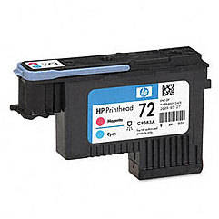 HP 72 Magenta si Cyan Printhead, C9383A