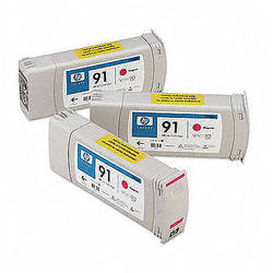 HP 91 3-pack 775-ml Magenta , C9484A