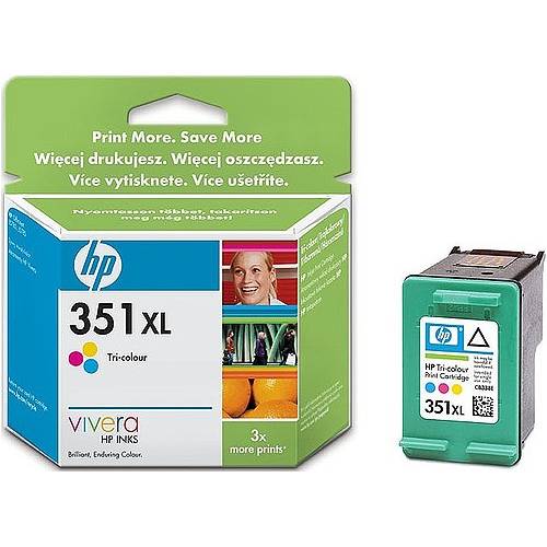 Cartus cerneala Tricolor HP 351XL, CB338EE