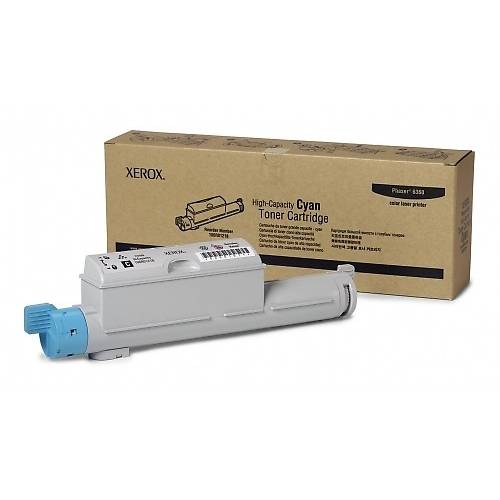 Xerox Cartus Toner Cyan High Capacity pentru  Phaser 6360