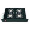 Cooler Cabinet metalic Triton RAB-CH-X04-X3,4 ventilatoare 220V/60W, termostat, Negru