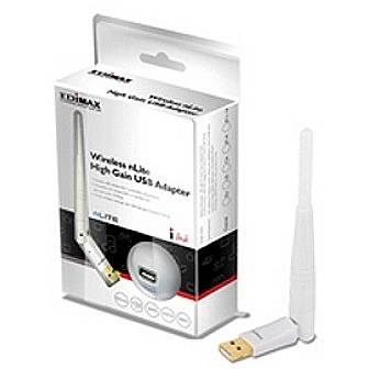 Placa de retea Wireless Edimax EW-7711UAn, USB, 802.11 b/g/n, 150MBps