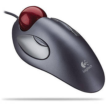 Mouse Logitech Marble, Laser, USB, 1000dpi, Negru