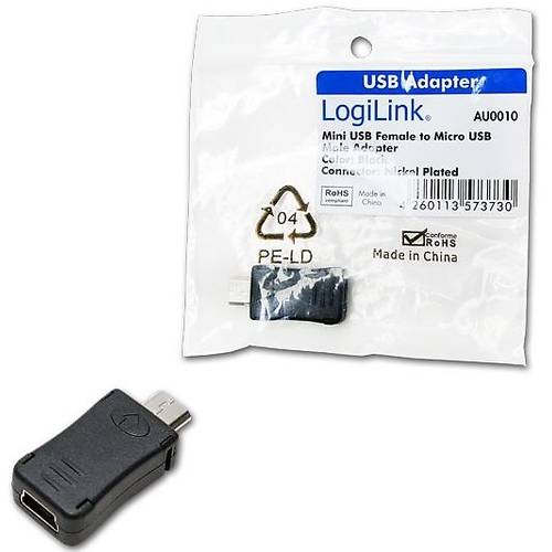 Logilink Adaptor miniUSB la microUSB, AU0010