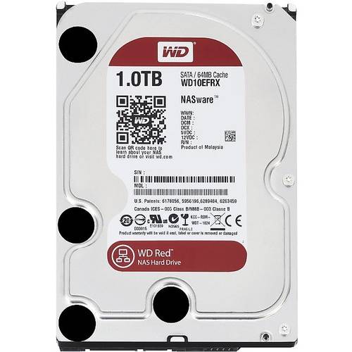 Hard Disk RED 1TB, 64MB Cache, IntelliPower, NASware, WD10EFRX