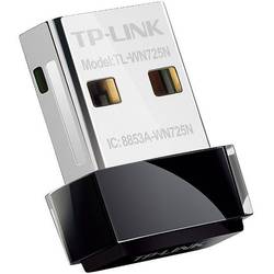 TL-WN725N, USB, 802.11 b/g/n, 2.4GHz, 150MBps