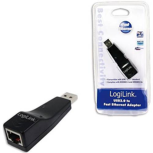 Placa de retea Logilink USB 2.0 la Fast Ethernet, UA0025C