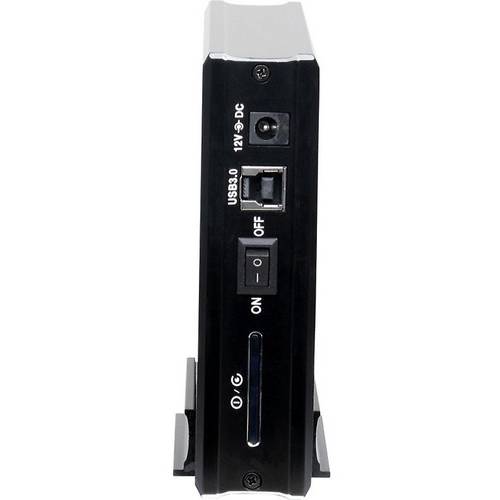 Rack Inter-Tech CobaNitrox Extended, Extern, 3.5'', SATA - USB 3.0, maxim 4TB, Negru,  GD-35633