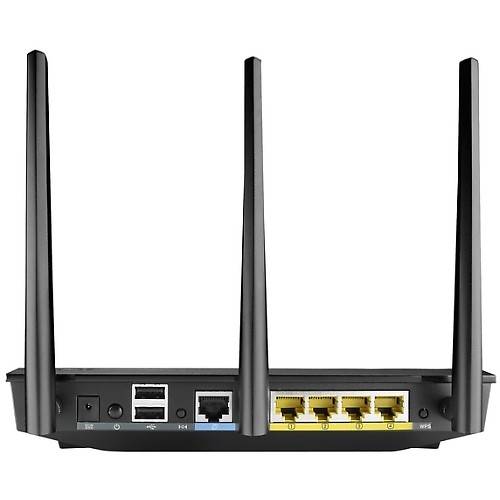 Router Wireless Asus   RT-AC66U, AC1750, 802.11 a/b/g/n, 2.4GHz, 5GHz, Dual band