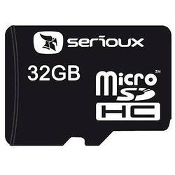 Serioux Micro SDHC, 32GB cu adaptor SDHC, Clasa 10