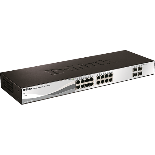 Switch D-LINK DGS-1210-20, 16 porturi 10/100/1000 , 4 porturi SFP