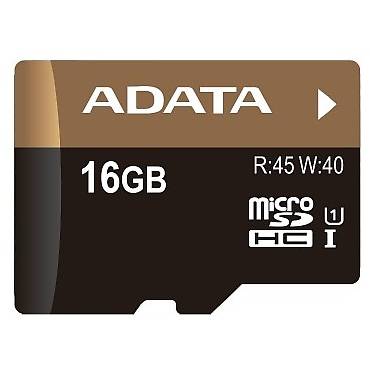 Card Memorie A-DATA Premier Pro Micro SDHC 16GB UHS-I U1 + adaptor SD
