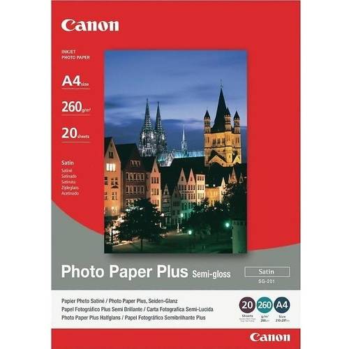 Hartie Foto Canon Plus Semi-gloss SG-201, A4