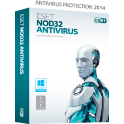 NOD32 Antivirus, 2 Calculatoare, 1 An, Licenta Electronica