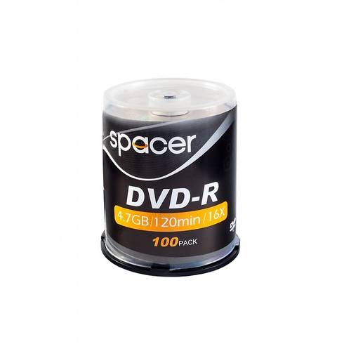 DVD-R 4.7GB/120Min 16X Spacer 100 buc