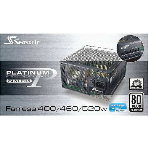Sursa Seasonic Platinum-520 Fanless 520W