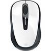 Mouse Microsoft Mobile 3500, Wireless, Alb Lucios