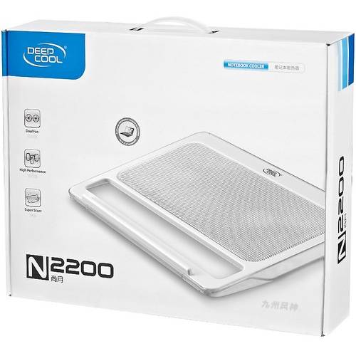 Cooler Laptop Cooler notebook Deepcool N2200, 15.4'', Alb