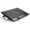 Cooler Laptop Deepcool Wind Pal, 15.6'' cu doua ventilatoare 140mm, 4 x USB, Aluminiu