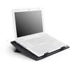 Cooler Laptop Deepcool Wind Pal, 15.6'' cu doua ventilatoare 140mm, 4 x USB, Aluminiu