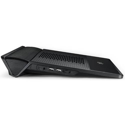 Cooler Laptop Deepcool M3, Include boxe 2 boxe stereo si subwoofer