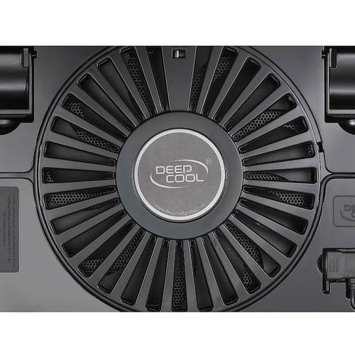 Cooler Laptop Deepcool N1, 15.6'', 1000RPM, Negru