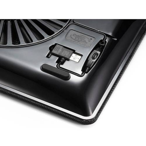 Cooler Laptop Deepcool N1, 15.6'', 1000RPM, Negru