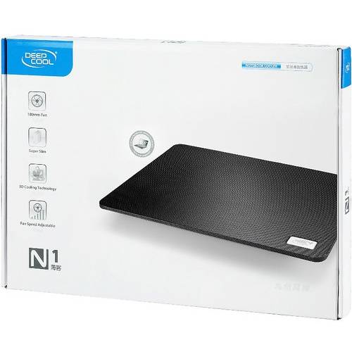 Cooler Laptop Deepcool N1, 15.6'', 1000RPM, Negru