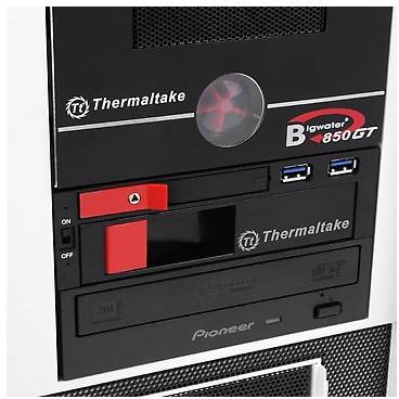 Rack Rack Thermaltake Max 5 Duo, Intern, 2.5'' si 3.5'', SATA - USB 3.0, Negru