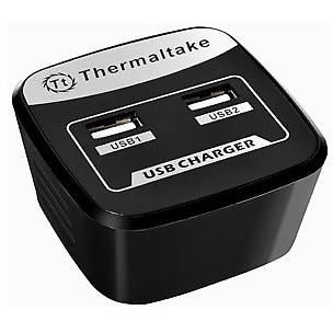 Incarcator retea Thermaltake Universal TriP Dual USB, Priza, 5V, 2.1A